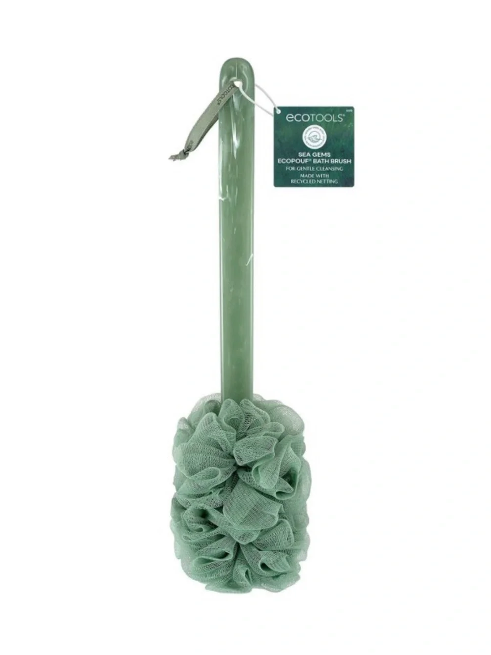 EcoTools Sea Gems EcoPouf Bath Brush - 1ct
